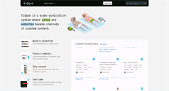 Desktop Screenshot of api.vidque.com