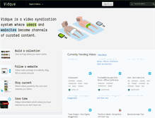 Tablet Screenshot of api.vidque.com